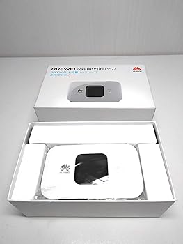 【中古】HUAWEIファーウェイ E5577 E5577s-324 ホワイト SIMフリー