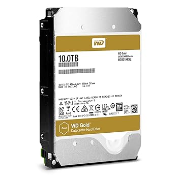 【中古】WD101KRYZ WD Gold10肺結核 3.5in SATA 6G 7200rpm 256MB