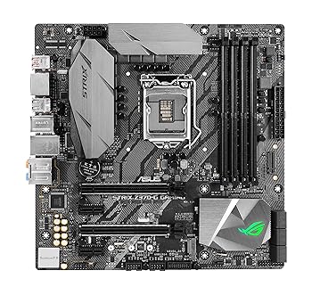 【中古】ASUS Intel Z370積み上げる お母さんゲーム盤 LGA1151相応う ROG STRIX Z370-G GAMING mATX