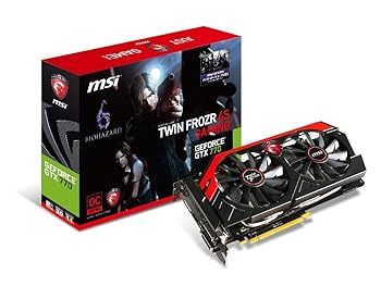 【中古】MSI N770GTX Twin Frozr 4S OC グラフィックスボード BIOHAZARD6 DC付 日本正規代理店品 VD5051 N770GTX Twin Frozr 4S OC画像