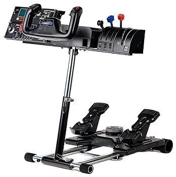 【中古】ホイールスタンドプロ 飛翔SIM ハンコンスタンド Saitek Pro Flight Yoke System 専用版 ２