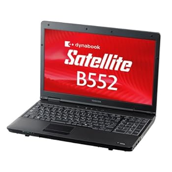 【中古】東芝 PB552GEBPR7B71 dynabook Satellite B552G 万覚え帳マイコン 15.6型液晶 HDD320GB ヴィデオディスク百貨店マルチ