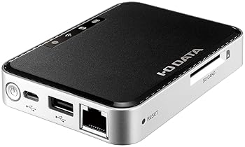 【中古】I-O DATA iPhone対応 Wi-Fi SDカードリーダー スマホ充電付 WFS-SR01