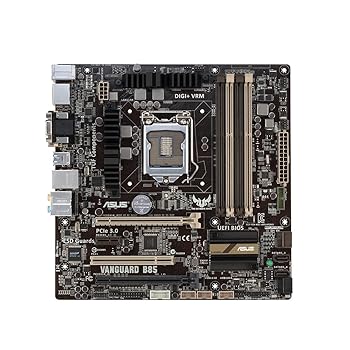 【中古】ASUSTeK Intel B85搭載 マザーボード LGA1150対応 VANGUARD B85 MATX