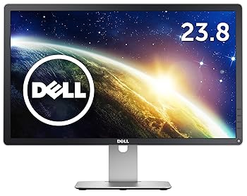 【中古】【39shop】Dell★ディスプレイ モニター P2414H 23.8インチフルHDIPS非光沢8msVGA,DP,DVIUSBハブ（非常に良い）｜ドリエム店 13,860円