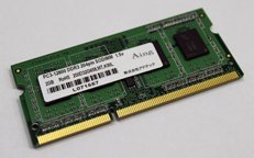 【中古】アドテック DOSV用 DDR3L-1600 SO-DIMM 4GBx2枚組 1.35V 省電力 ADS12800N-LH4GW