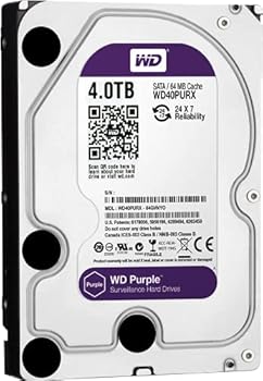 【中古】WD HDD 内蔵固定ディスク 3.5in 4肺結核 WD Purple 監督すること写真機用 WD40PURX IntelliPower 3
