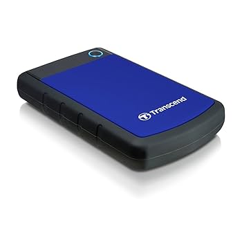 【中古】【39shop】トランセンドジャパン★Transcend ポータブルHDD 1TB PS5PS4 メーカー動作確認済 耐衝撃 USB3.1 Gen1 3 TS1TSJ25H3Bブルー(非常に良い)|ドリエム店