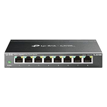 【中古】TP-Link アンマネージプロスイッチ ギガ対応 101001000Mbps 8ポート 管理機能付 無償永久 TL-SG108E