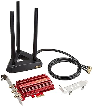 【中古】【39shop】ASUS★11acngb対応 1300Mbps高速無線アダプタ PCE-AC68(良い)|ドリエム店