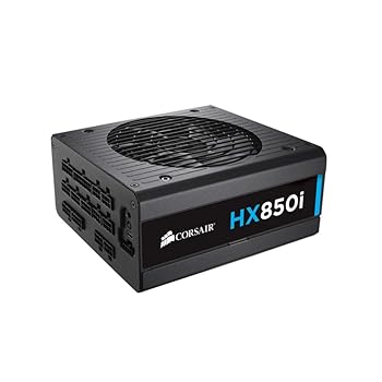 【中古】CORSAIR HXi HX850iモデルCP-9020073-NA850W ATX12V EPS12V80 PLUS PLATINUM公認フルモジュラー電源
