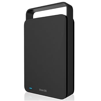 【中古】【39shop】シリコンパワー★外付けHDD 3TB 3.5インチ USB3.02.0対応 テレビ対応 Stream S06シリーズ SP030TBEHDS06A3KTV(良い)|ドリエム店