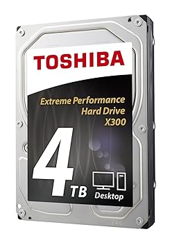 【中古】Toshiba X300 4結核症 Desktop 3.5 Inch SATA 6Gbs 7200rpm Internal Hard Drive 並行輸入品
