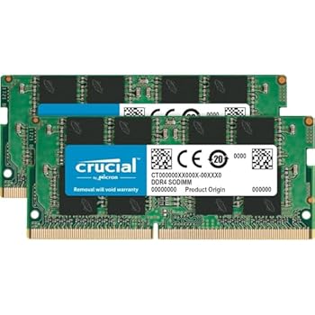【中古】Crucial Micron製 DDR4 万覚え帳用記憶装置 16GB x2 2400MTs  パソコン4-19200  260pin  SODIMMCT2K16G4SFD824A