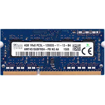【中古】SK Hynix 4 GB PC3-12800 DDR3-1600 PC3L-12800S-11-13-B4 HMT451S6BFR8A-PB SO-DIMM LAPTOP MEMORY by Hynix 並行輸入品