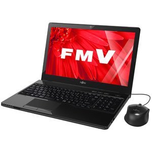 【中古】富士通 LIFEBOOK FMVA42XB Windows10 Celeron1.5GHz 4GB 1結核症 ヴィデオディスク百貨店マルチ 弾丸道路無線電話LANac Bluetooth web写真機 Office H＆B 筆謀議仲間め 15.6