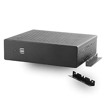 【中古】MITXPC MX500 工業用ファンレス Mini-ITXケース 壁取り付けブラケット