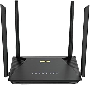 【中古】ASUS WiFi 無線 ルーター WiFi6 1201+574Mbps v6プラス OCNバーチャルコネクトに対応デュアルバンド RT-AX1800U A メッシュ&セキュリティ機能付
