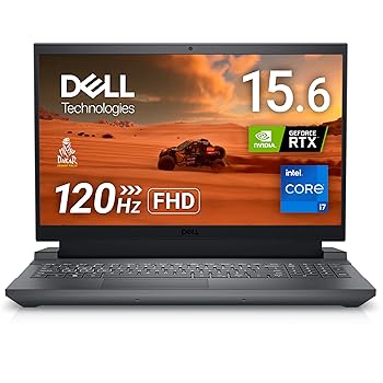 【中古】【39shop】Dell★ゲーミングノートパソコン G15 5530 ブラック Windows11Intel 第13世代 Core i7-13650HX, 16GB, 512GB SSD, RTX3050, 15インチFHDNG7E5A-DN(非常に良い)|ドリエム店