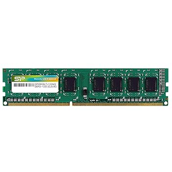 【中古】ケイ素樹脂力強さ 事務机いの一番パソコン用記憶装置 240Pin DIMM DDR3-1333 パソコン3-10600 8GB SP008GBLTU133N02