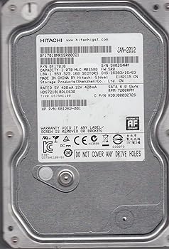 【中古】【39shop】Hitachi★Deskstar HDS721010DLE630 1TB 7200RPM 32MB キャッシュ SATA 6.0Gbs 3.5 内蔵ハードドライブ - OEM(非常に良い)|ドリエム店