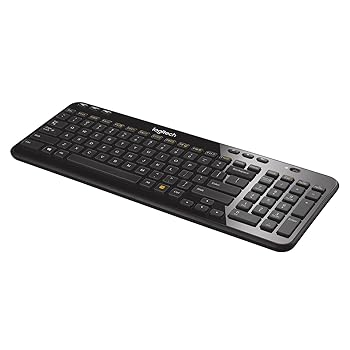 【中古】Logitech 無線電話 鍵盤 K360 グロッシーブラック Glossy BlackUS申し合わせ並行輸入