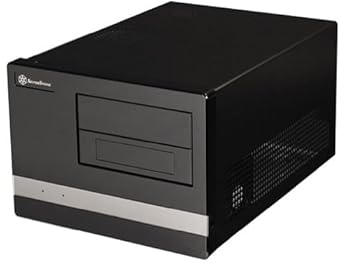【中古】Silver Stone Sugo M-ATX 黒 SST-SG02B-F-USB3.0