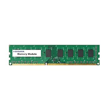 【中古】I-O DATA デスクトップPC用 メモリ DDR3-1600 PC3-12800 4GB×1枚 240Pin 無期限 DY1600-4G