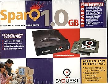 【中古】緯線界面繋ぎ合わせる外後ばらい型 SYQUEST SparQ 1.0GB Model:SPARQ1PE