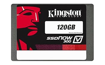 【中古】キングストン Kingston SSD 120GB 2.5インチ SATA3 MLC NAND採用 SSDNow V300 3 SV300S37A120G