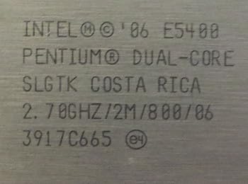 【中古】【39shop】Intel★インテル?Pentium?デュアルコアE5400 2.70ghz 800MHzFSB 2メガバイトキャッシュLGA 775 slgtk（非常に良い）｜ドリエム店