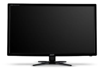 【中古】【39shop】Acer★24インチ ワイド液晶ディスプレイ 非光沢フルHD 1920x1080HDMI、DVI-D、VGA G246HLABID（良い）｜ドリエム店
