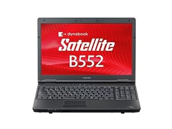 【中古】東芝 dynabook Windows8 Pro ダウングレードWindows7 Pro Core i3 15.6型 DVDスーパーマルチ テンキー◇PB552GFBPR5A71