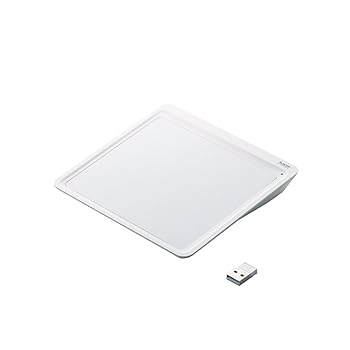 【中古】ELECOM タッチパッド ワイヤレス マルチジェスチャー Windows8対応 ホワイト M-TP01DSWH