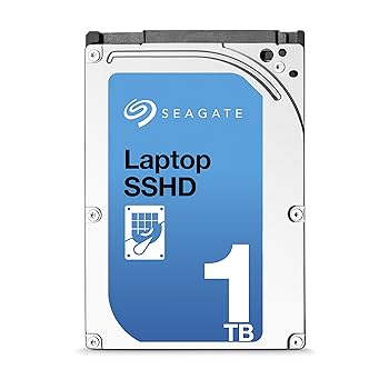 【中古】Seagate 2.5inch Hybrid Laptop SSHD ST1000LM014 SATA 6Gbs 1肺結核 5400rpm 64MB AF