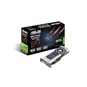 【中古】ASUSTek社製 NVIDIA GeForce TITAN GPU積み上げるビデオカードオーバークロックモデル GTXTITAN-6GD5
