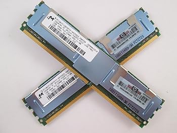 【中古】1GB DDR2 PC2-5300 667MHz 240ピン ECC FB-DIMM CL5 MT18HTF12872FDY-667D5D3。