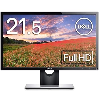 【中古】Dell SE2216H 21.5インチ モニター 3年間交換フルHDVA非光沢HDMI,D-Sub15ピン傾き調整 10,404円
