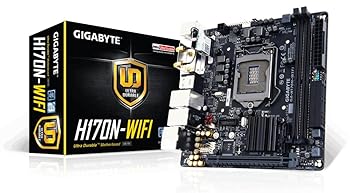 【中古】GIGABYTE Intel H170チップセット搭載 Mini-ITX マザーボードGA-H170N-WIFI