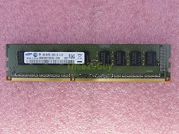 【中古】Samsung M391B5773CH0-CH9 2GB PC3-10600E DDR3 1333 ECC Unbuff ワークステーションメモリ