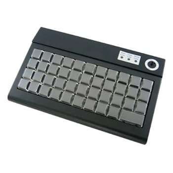 【中古】エフケイシステム POSプログラマブルキーボード PKB-044U USB接続・カラーブラック
