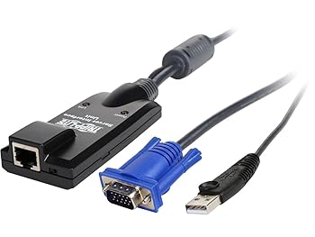 【中古】Tripp Lite USB Server Interface Module for B064- Series KVM Switches - KVM extender - up to 164 フィート