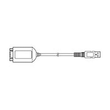 【中古】omron USB、RS-232C変換ケーブル 0.5m 専用PCドライバCD-ROM CS1W-CIF31