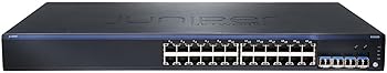 【中古】Juniper EX2200-24T-4G Layer 3 Switch - 24 Ports - Manageable - 24 x RJ-45 - 4 x Expansion Slots - 101001000Base-T