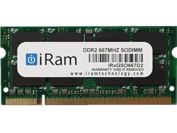 【中古】iRam Technology 1GB パソコン2-5300 SO-DIMM 200pin