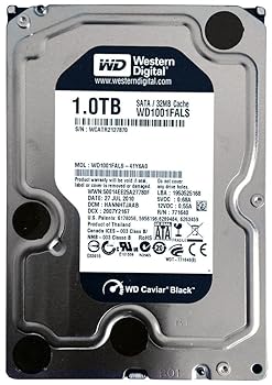 【中古】WD wd1001fals 1tb 7200rpm 3.5 32 MB SATA 3 Gb 秒