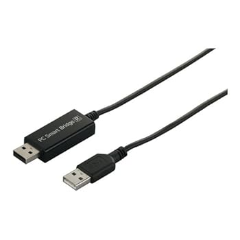 【中古】iBUFFALO パソコン自動切替器 PC SmartBridge BSKM202