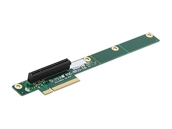 【中古】Supermicro RSC RR1U-E8 - Riser card - for SC812, SC813, SC815, SuperServer 5037MC-H8TRF