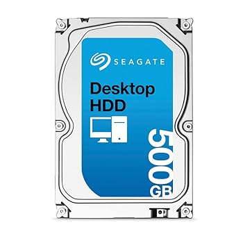 【中古】Seagate シーゲイト 内蔵ハードディスク Desktop HDD 500GB 3.5 インチ SATA 6Gbs 7200rpm 16MB 2 正規輸入品 ST500DM002