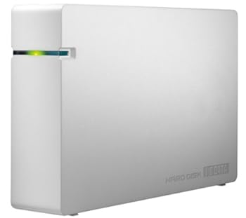 【中古】I-O DATA テレビ受像機録画相応う USB 2.01.1繋ぎ合わせる 外付型固定ディスク 白いこと 1.0結核症 HDCA-U1.0CW